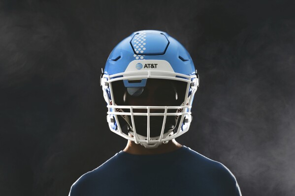 AT T and Gallaudet University unveil a football helmet for deaf